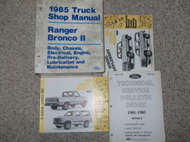 1985 Ford Ranger Bronco Ii Truck Service Shop Repair Manual Set Oem Factory 85 - £134.05 GBP