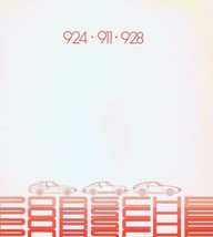 ORIGINAL Vintage 1981-1982 Porsche 911 924 928 Sales Brochure Book - £39.21 GBP