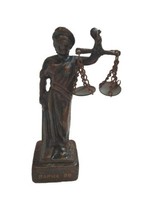 Greek Goddess Themis Statue Figurine Blind Lady Justice Lawyer Gift Varna - £31.35 GBP