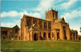 Vintage Postcard Of The Abbey Church Sherborne England By J. Salmon Ltd.... - $11.65