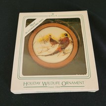 Vintage 1984 Hallmark Keepsake Ornament Holiday Wildlife Ring-Necked Phe... - £7.81 GBP