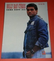 Billy Ray Cyrus Songbook Some Gave All Vintage 1992 Hal Leonard Publishing Co. - £27.64 GBP