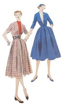 Vtg 1952 Vogue Pattern 7761 One Piece Dress and Blouse Size 14 Bust 32 H... - $30.76