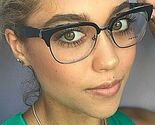PRADA VPR 3R0 ROK-1O1 52mm Black Silver Women's Eyeglasses Frame . - $189.99