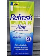 Refresh Relieva Xtra Preservative Free Lubricant Eye Drops, 0.33 OZ 5/2026 - €10,18 EUR Refresh Relieva Xtra Preservative Free Lubricant Eye Drops, 0.33 OZ 5/2026 - €10,18 EUR