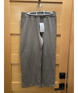 NWT Eileen Fisher Pants Small Pima Cotton Taupe Brown Cropped Pant With ... - £35.51 GBP