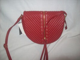 R &amp; Em Zippy Crossbody Purse - RED -NWT - £52.71 GBP