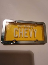 Hot Wheels Mini License Plate Chevy Chevrolet  - £11.53 GBP