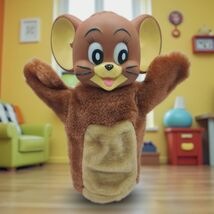 Vintage JERRY from THE TOM &amp; JERRY Show RUBBER HEAD PLUSH BODY 1989 Hand... - $502.49 MXN