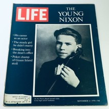 VTG Life Magazine November 6 1970 - The Young Richard Nixon Plays Second Violin - £10.62 GBP