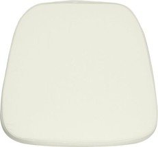 Flash Furniture Soft Ivory Fabric Chiavari Chair 1 Count (Pack of 1),  - £16.50 GBP