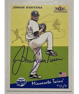 Johan Santana Autographed 2000 Fleer Tradition Baseball Card - Minnesota... - $380.13 MXN