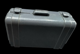 Marx Toys Case Grey Gray Toy Suitcase Trunk Accessory 50&#39;s - $168.13 MXN