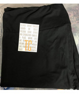 ONE PAIR Of BRAND NEW LuLaRoe Tall &amp; Curvy (12-18) TC SOLID BLACK Leggings - $31.67