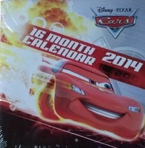 Disney Pixar Cars 2014 16 Month Square Wall Calendar - $6.99