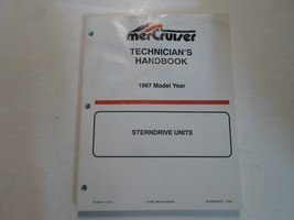 1997 Mercruiser Technicians Handbook Sterndrive Units Manual WATER DAMAGED OEM - £14.95 GBP