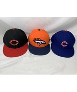 Chicago Cubs Cincinnati Reds MLB Denver Broncos NFL Hat 7 1/2  New Era 3... - $296.95 MXN