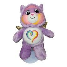 Care Bears Plush Unlock Magic Rainbow Heart Togetherness Bear Purple 202... - £10.43 GBP