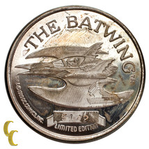 Batman Limited Edition 1 Oz Silver Round 50th Anniversary The Batwing - £105.26 GBP