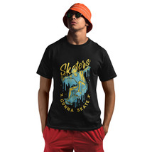 Man in Skateboard Quote Crew Neck Short Sleeve T-Shirts Graphic Tees,Siz... - $14.89
