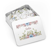 Jigsaw Puzzle in Tin, Floral, GiGi, Personalised/Non-Personalised (30, 110, 252, - £28.06 GBP+