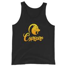 Vintage Capricorn Zodiac Sign Retro Horoscope Birthday Gift Idea Unisex Tank Top - $24.99