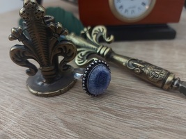 Haunted Ring Of The Blue Wish ~ Wishes ~ Djinn / Jinn / Genie ~ Spell ~ Hamjadah - £770.57 GBP