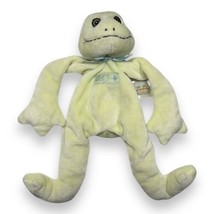 Bunnies by the Bay Green Tadbit Frog Baby  Lovey Buddy Security Toy Floppy Soft - $29.21