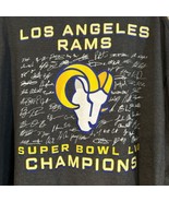 Los Angeles Rams Signature 5XL SS T-Shirt Super Bowl LVI Champions DS Fa... - $13.99