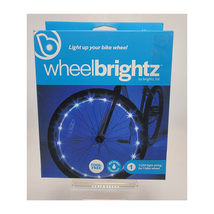 Wheel Brightz LED Bicycle Safety Light Accessory Blue For ONE Wheel- NEW - $11.99