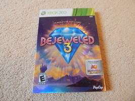 Bejeweled 3 With Bejeweled Blitz Live New Sealed Xbox 360 - £25.12 GBP