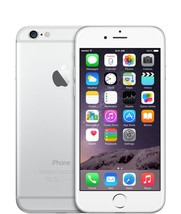 unlocked Apple iPhone 6 silver 1gb 16gb dual core 1.4ghz ios15 4g LTE sm... - $299.99