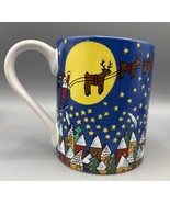 Save The Children Ceramic Mug Santa Reindeer Design &quot;Merry Christmas To ... - $8.71