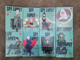 Spy X Family By Tatsuya Endo Volume. 1-8 Comic Book English Version DHL ... - $154.00