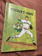 1972 Children’s Book Pitcher’s Choice, Evelyn Lunemann Ex-Library HB Baseball - £3.87 GBP