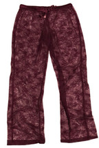 Victoria&#39;s Secret Floral Encaje Todo Sheer Salón Pijama Pantalones Cirue... - $21.78