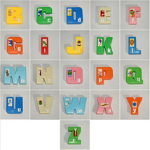 Vintage Tyco Sesame Street Textured Alphabet Replacement Letters 0421!!! - £7.00 GBP+