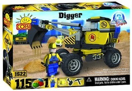 COBI Action Town Construction Digger, 115 Piece Set - $204.45 MXN