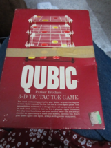 Vintage 1965 Parker Brothers Qubic 3-D Tic Tac Toe Game - £15.82 GBP