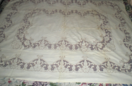 Tablecloth (56 X 48) Linen Tablecloth  - $18.00