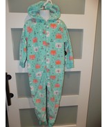 Joe Boxer Green Fox/Bear 1 Piece Sleeper Size XS (4/5) Girl&#39;s NEW - €15,86 EUR