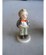 Vintage Napco The Singer Boy Figurine LOOK - £12.38 GBP