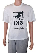 Bally unisex ski aspen graphic t-shirt Bone - €140,38 EUR