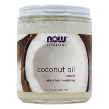 NOW Foods Coconut Oil 100% Natural, 7 Ounces - £10.74 GBP