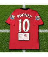 Wayne Rooney Printed Signed Manchester United 2009-10 Home Shirt Jersey ... - $116.69
