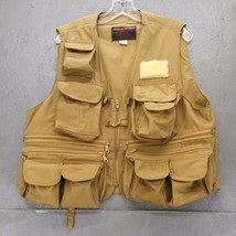 Vtg American Fisherman Fishing Utility Vest Size S - $32.67