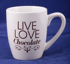 Coffee Mug LIVE LOVE Chocolate HERSHEY&#39;S - £5.97 GBP