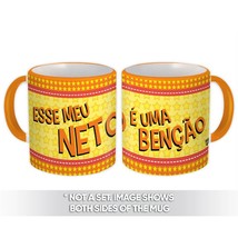 Esse Meu Neto é Uma Bençao : Gift Mug Christian Portuguese Evangelical Catholic - $15.90
