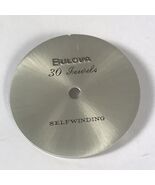 Bulova Watch Dial 30 Jewel Self Winding 21mm NOS - $544.85 MXN