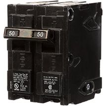 Q250 50-Amp Double Pole Type QP Circuit Breaker - $41.26 CAD